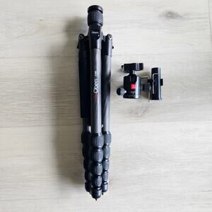 Oben CT-3565 Carbon Fiber Travel Tripod and BZ-217T Triple-Action Ball Head